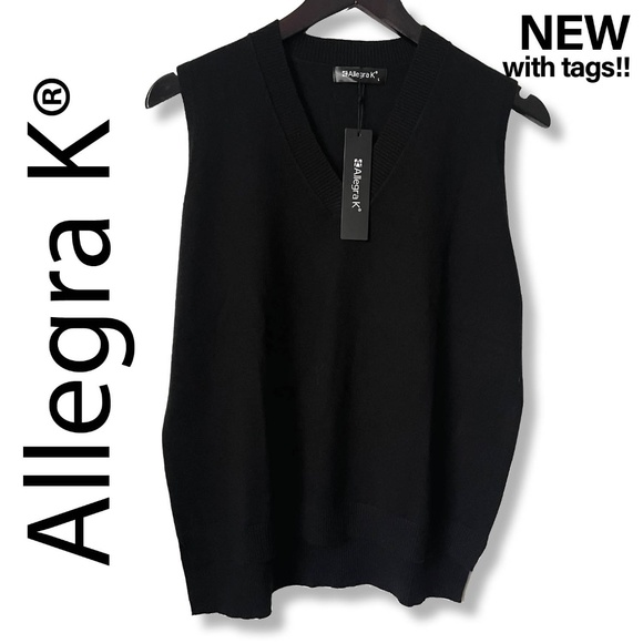 NWT 🦋 Sleeveless Pullover Sweater Vest | XLarge - Picture 3 of 10